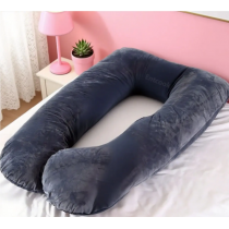 Entcook The velvet maternity pillow is soft to the touch and less irritating to the skin, bringing a comfortable touch to pregnant women