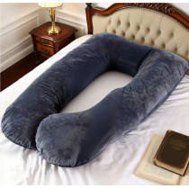 Entcook The velvet maternity pillow is soft to the touch and less irritating to the skin, bringing a comfortable touch to pregnant women