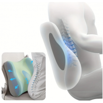 Entcook Seat Cushion, Ergonomically Designed Memory Sponge Pad, Suitable for Office Chairs and Wheelchairs