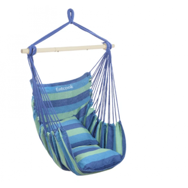 Entcook Tent Camping Equipment Adult Hammocks Outdoor Hammock Camp Supplies Tourist Hammock Garden Furniture Hanging Swings Sleeping 